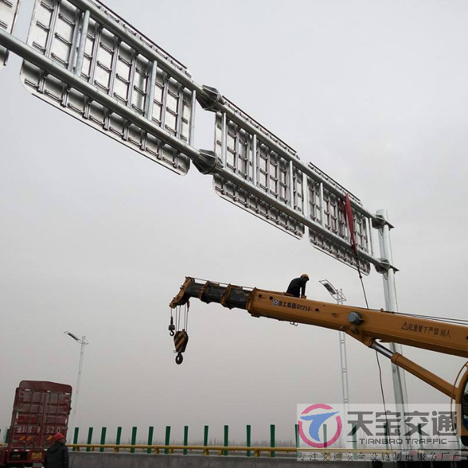 杭州高速公路标志杆厂家 指引着人们安全行驶